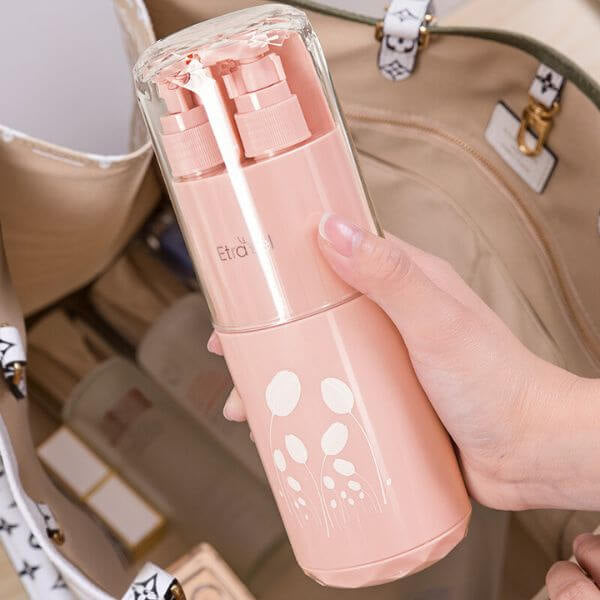 Portable Travel Wash Set, Multifunctional Creative Travel Cup, Travel Toothpaste and Shampoo Storage Bottle, Bathroom Toothbrush Organizer Box, 5 in 1 Toiletry Set Portable Travel Wash Set, Multifunctional Creative Travel Cup, Travel Toothpaste and Shampoo Storage Bottle, Bathroom Toothbrush Organizer Box, 5 in 1 Toiletry Set